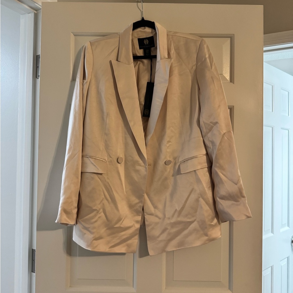 House of Harlow 1960 Satin Blazer NWT
